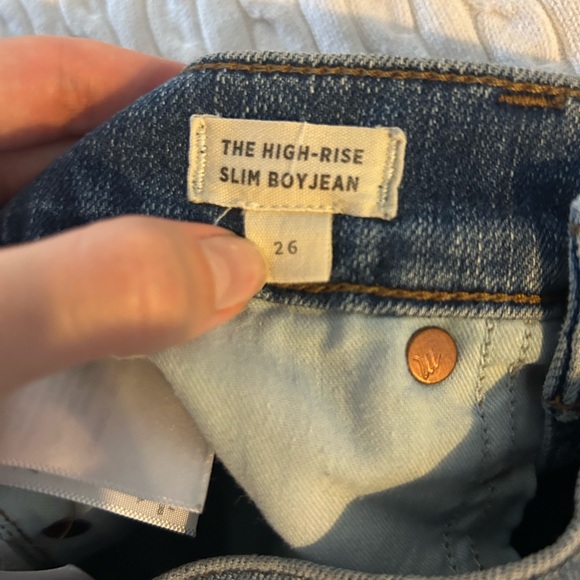 Madewell The High Rise Slim Boyjean - Picture 3 of 4